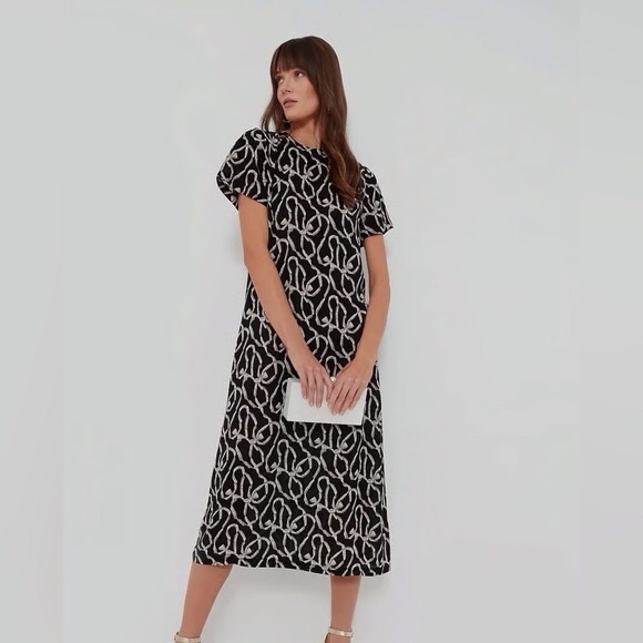 Hyacinth House Dresses & Skirts - Tuckernuck Hyacinth House Rowan Bow Midi Dress in Black Size Small.